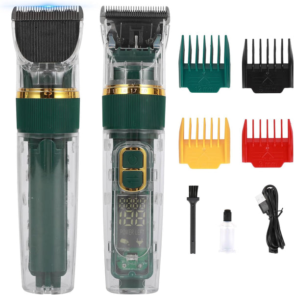 ODJSY Pet Dog Grooming Kit Low Noise - Rechargeable Cordless Dog Clippers, IPX7