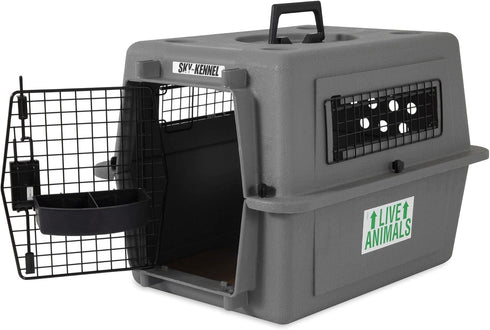 Petmate Sky Kennel, 21 Inch, IATA Compliant Dog Crate for Pets up to 15 pounds, Made in USA