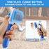 IDQQUQQ 4PCS 4-in-1 Pet Pro Grooming Tool | Pet Grooming Rake | Dog Hair Remover | Dog Shampoo Brush Pet Grooming Kit