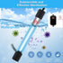 3 W Mini & 13W Submersible Aquarium Clean Light, Waterproof Clean Lamp for Pond, Swimming Pool, Indoor (13W)