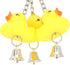 Bonka Bird Toys 922 Ducky Ringer Bird Toy for Parrot Cages, Cockatiel, Conure, Parakeet