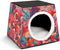 ZGHQHCDRH Stylish and Durable Small Pet Beds, Colorful Food Patterns Printing and Pet