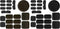 Universal Airsoft Helmet Pads, Tactical Replacement Foam Padding Kits for Bicycle Accessories
