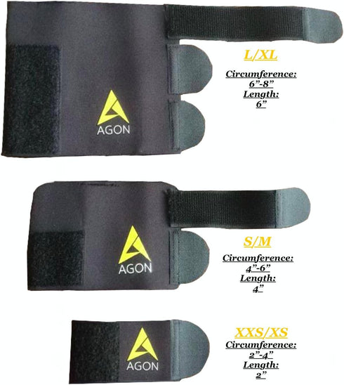 AGON Dog Canine Front Leg Brace, Compression Wraps for Wounds, Small/Medium, Helps with Arthritis