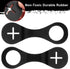 Boao 4 Pieces Pet Poop Bag Holder for Leash, Handy Waste Bag Carrier Accessories