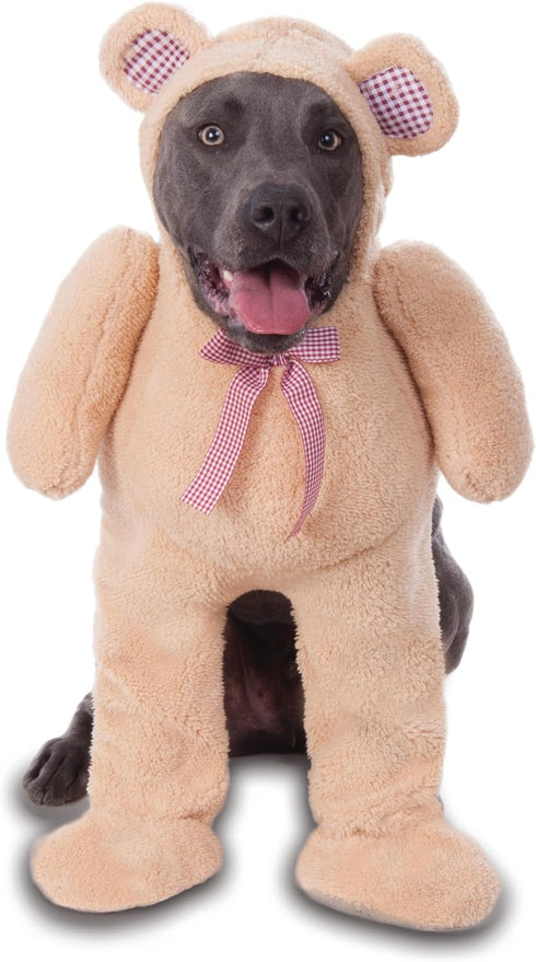 Rubies Walking Teddy Bear Pet Costume for Dogs or Cats - XXXL