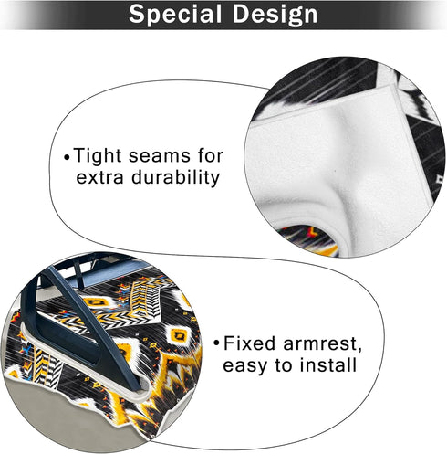 Golf Cart Seat Covers, Universal Seat Towel Blanket for EZGO, Yamaha, Club Cars