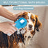 (6 Pcs) ELEGX Pet Grooming Bath Massage Brush with Soap and Shampoo Dispenser Soft Silicone Bristle for Long Short