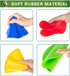 Spot Markers 9 inch Non Slip Rubber Floor Markers Flat Field Cones Poly Dots for Soccer Basketball Sports Speed Agility Training and Drills