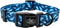Elegant Little Tail Adjustable Dog Collar, Soft Puppy Collar with Quick Release Buckle, Shark Print