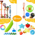 Dog Puppy Toys 23 Pack - Puppy Chew Toys for Fun and Teeth Cleaning - Squeak Toys and Tug of War Toys