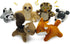 Hide and Seek Dog Puzzle Puppy Toys, Interactive Squeaky Plush Stuffed Toys for Dogs (Sloth, Squirrel, Raccoon, Owl,