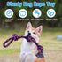 UPSKY Nearly Indestructible Dog Rope Toys, Chew Toys for Medium to Large Breeds, Tug Toy