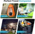 TRIPTIPS 8 Gallon Portable Toilet Bags, Drawstring Leak-Proof Waste Bags for Camping, Hiking, Traveling
