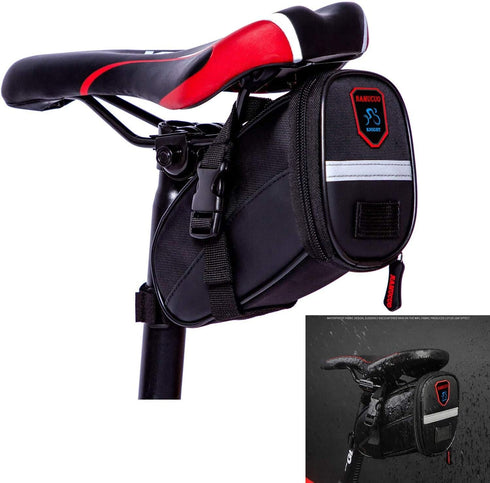 YBEKI NAMUCUO Bike Repair Tool Kits, Bicycle Tool Set with Saddle Bag and Multi-tool Chain Tool