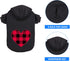 Black Buffalo Plaid Dog Hoodie Sweater, Warm and Soft, Cozy Pet Clothes (XS)