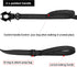 ICEFANG Tactical Dog Leash, K9 Training Bungee Lead with 2 Control Handles for Medium Large Dogs