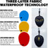Golf Club Cleaner & Ball Cleaning Bag - Three-Layer Waterproof Technology with Removable Clips