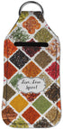Custom Large Spices Hand Sanitizer & Keychain Holder