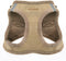 Voyager Step-In Plush Dog Harness, Soft Plush Vest for Small/Medium Dogs, Latte Suede, S