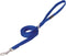 Nylon Single-Ply Dog Leash, Dark Blue, 3/4" x 6'
