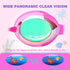 Keary Kids Swim Goggles for Toddler Youth (3-12), Anti-Fog Waterproof Clear Vision