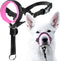 GoodBoy Dog Head Halter with Safety Strap: Padded Headcollar for Small, Medium, and Large Dogs (Size 2, Pink)