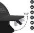 Ultra Bright Mini Hands-Free Cree LED Clip-On Cap Light - Rechargeable Waterproof Hat Flashlight for Fishing, Camping