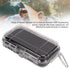 Waterproof Survival Storage Box, Plastic Shockproof Box with Shock Absorption Liner, Transparent Outdoor Dry Airtight