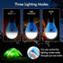 FLY2SKY Portable LED Tent Lamp, 4 Packs Blue Hook Hurricane Emergency Lights, Camping Tent Lanterns for Hiking