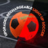 Rechargeable Light Up Soccer Ball - Size 5, Glowing Red