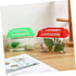 4pcs Mini Plastic Containers for Fish Tank, Mini Turtles Terrarium Decor, Reptile Feeding Box