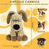 MeetYooo Squeaky Stuffed Dog Toys, Chew Toy for Large Medium Small Breeds, Plush Dog Toys to Keep Them Busy, Puppy
