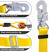 Hunting Safety Belt with Adjustable Lanyard for Tree Climbing Restraint