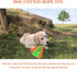 ASOCEA 3 Pack Dog Rope Toys - Interactive Cotton Chew Toys for Small Medium Dogs, Chase and Tug