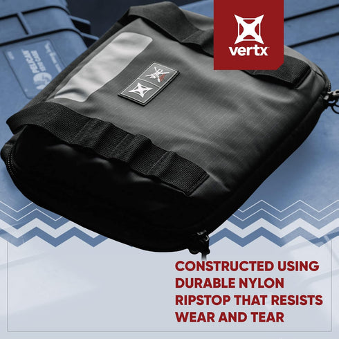 Vertx VTAC Soft Pistol Case, Tactical Gear Travel Accessories with Mag Holder, Black (F1 VTX5709)