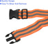 Reflective Belt Bands - High Visibility Safety Reflector Tape Gear, Orange (26x2 Inch), Apply to Cycling Running Night