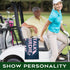Talk Birdie to Me Funny Pink Polyester and Cotton Blend Golf Towel, Golf Accessories for Women