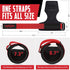 WALITO Wrist Straps for Weightlifting, Double Layer Leather Lifting Straps with Adjustable Neoprene Padded Wraps