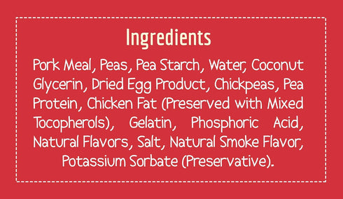 Wholesomes Bruno's Jerky Strips Grain Free Dog Treats, 25 oz - Red