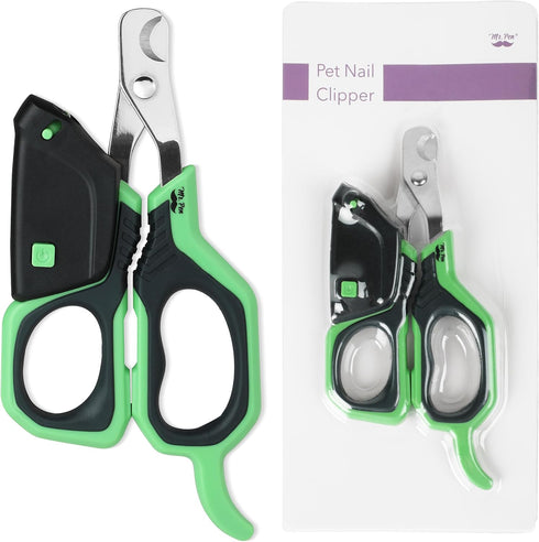 Trimmer, Trimmer Mr. Pen- Cat Nail Clipper with Adjustable LED Light, Green Cat Nail Cat Claw Clippers, Cat Clippers