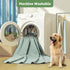 2 Pack 18"x24" LOOBANI Washable Pee Pads for Dogs: Super Absorbent Reusable Puppy Pads, Leakproof and Waterproof Dog