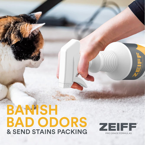 Pet Stain and Odor Remover - Enzyme Cleaner for Tough Stains, Pet Urine Eliminator for Home and Professional Use