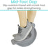Vive Foot Rocker - Calf Stretcher for Achilles Tendinitis, Heel, Feet, Shin Splint, Plantar Fasciitis Pain Relief