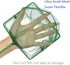 Aquarium Fishing Net, Fine Mesh Fish Tank Cleaning Tools with Plastic Handle Green 8 Inch