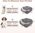 MIXJOY Rectangle Cave Hooded Blanket Bed for Small Dogs, 20 Inch Grey, Luxury Orthopedic Cat Bed
