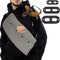 Bearded Dragon Sling Carriers with Leash Harness, Adjustable Harness with Leather Wings and Sling Bag for Outdoor Use