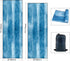 70"x26", QiyI Yoga Mat Towel with Corner Pockets, Non Slip Sweat Absorbent Hot Yoga Towels, Soft Yoga Blankets