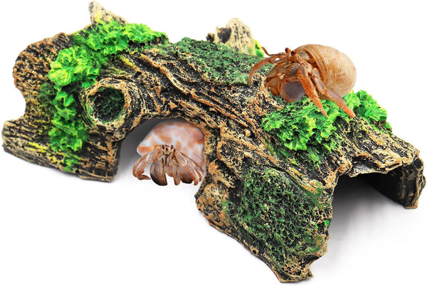 Hermit Crab Climbing Toy - Aquarium Betta Fish Hideout Caves and Tank Decorations