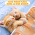 Chumia 18 Pcs Fleece Blanket for Puppy Dog Kitten Cat Pets, Cute Soft Warm Sleep Mat Cover (23 x 16 inch)